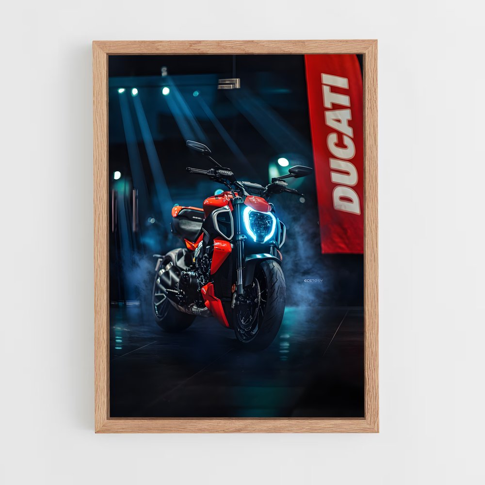Poster Diavel v magnifique – affiche Ducati (vue 4)
